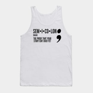 Semicolon Tank Top
